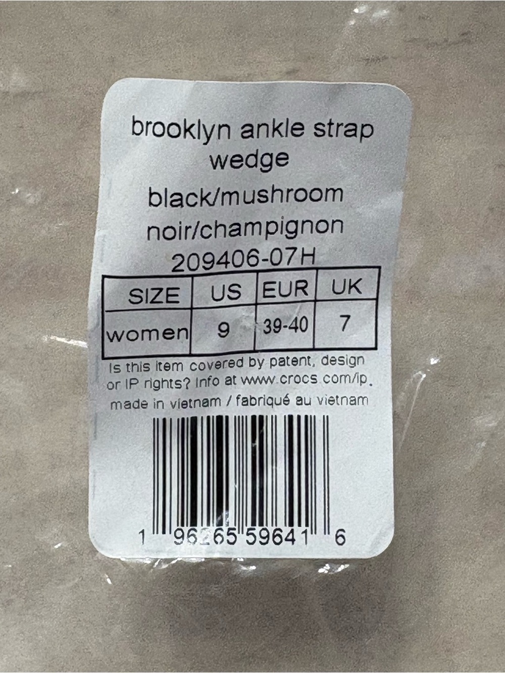 CROCS Brooklyn Ankle Strap Wedge Sandal - Picture 10 of 10